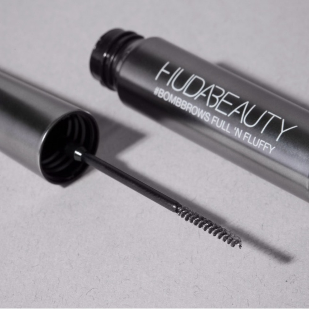 π HUDA BEAUTY #4 Light Brown #BombBrows Full βn Fluffy Volumizing Fiber Gel - Picture 6 of 7